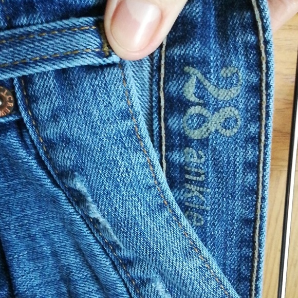 J Crew toothpick jeans.  Mid rise. - Picture 3 of 4